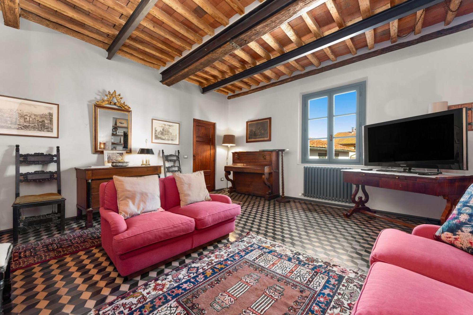 Il Carmine Charme & Terrace With Ac Apartment ลุคคา ภายนอก รูปภาพ